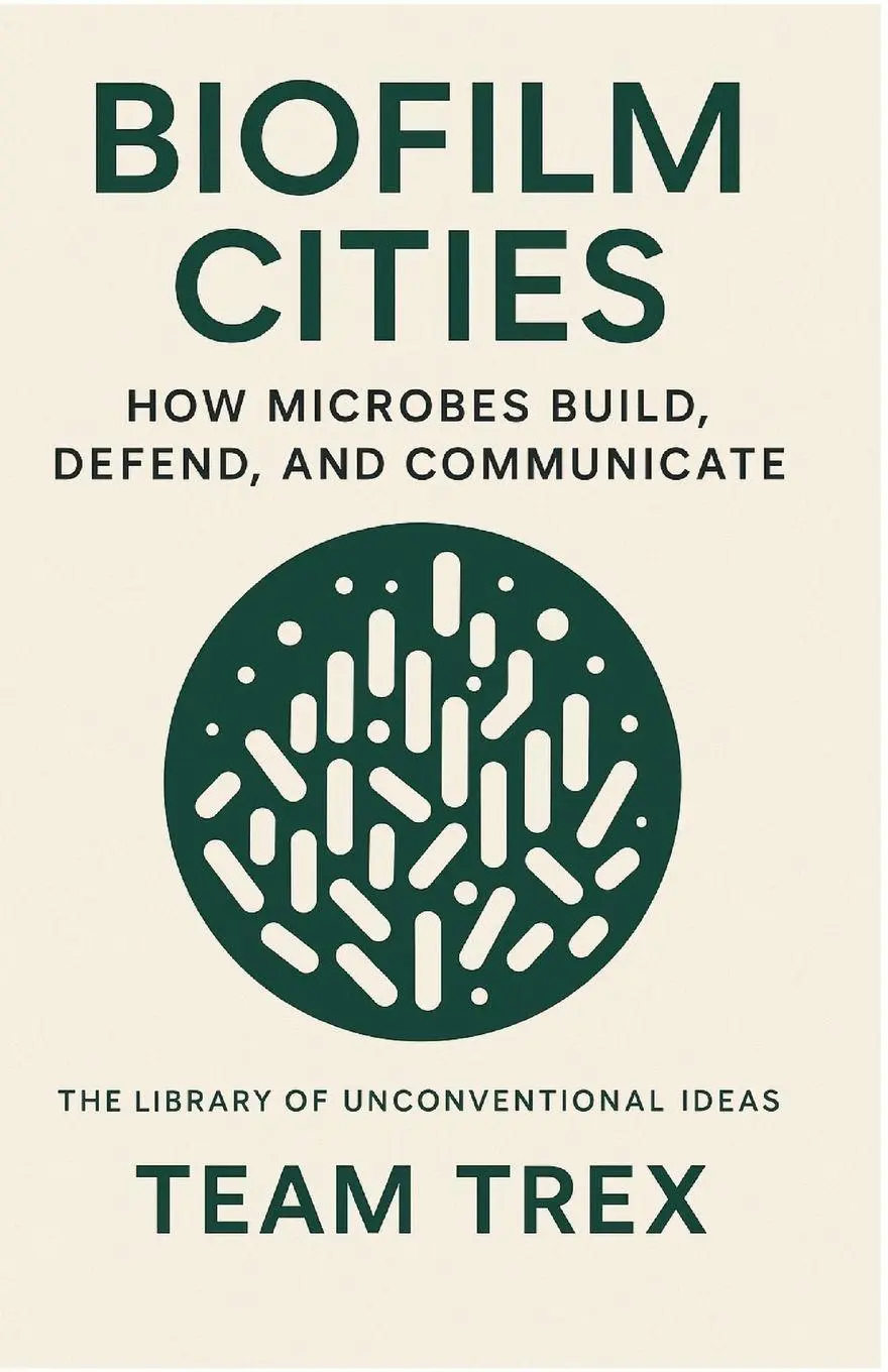 Cover: 9798896652755 | Biofilm Cities | How Microbes Build, Defend, and Communicate | Trex