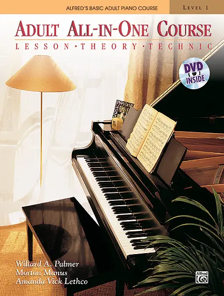 Cover: 38081422855 | Alfred's Basic Adult All-in-One Course, Book 1 | Palmer | Buch + DVD