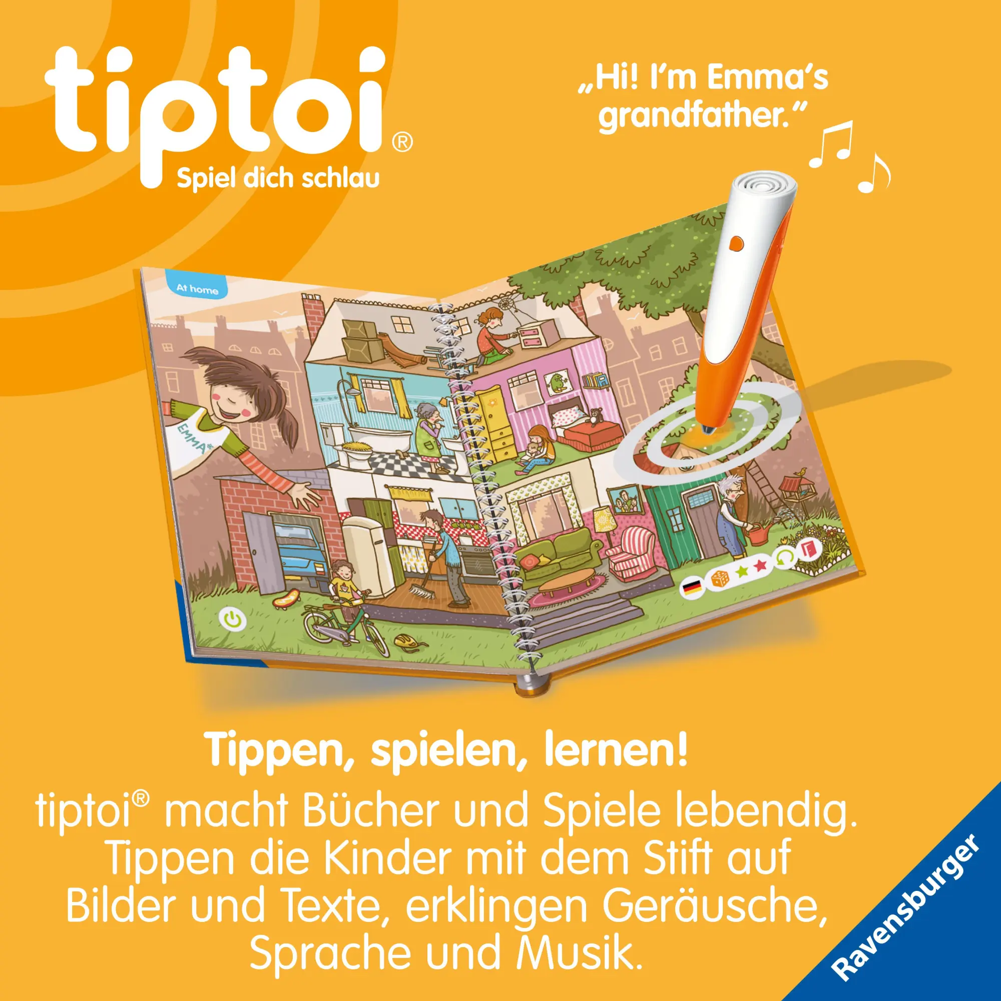 Bild: 9783473492855 | tiptoi® - Grundschulwörterbuch Englisch | Kirstin Jebautzke | Buch