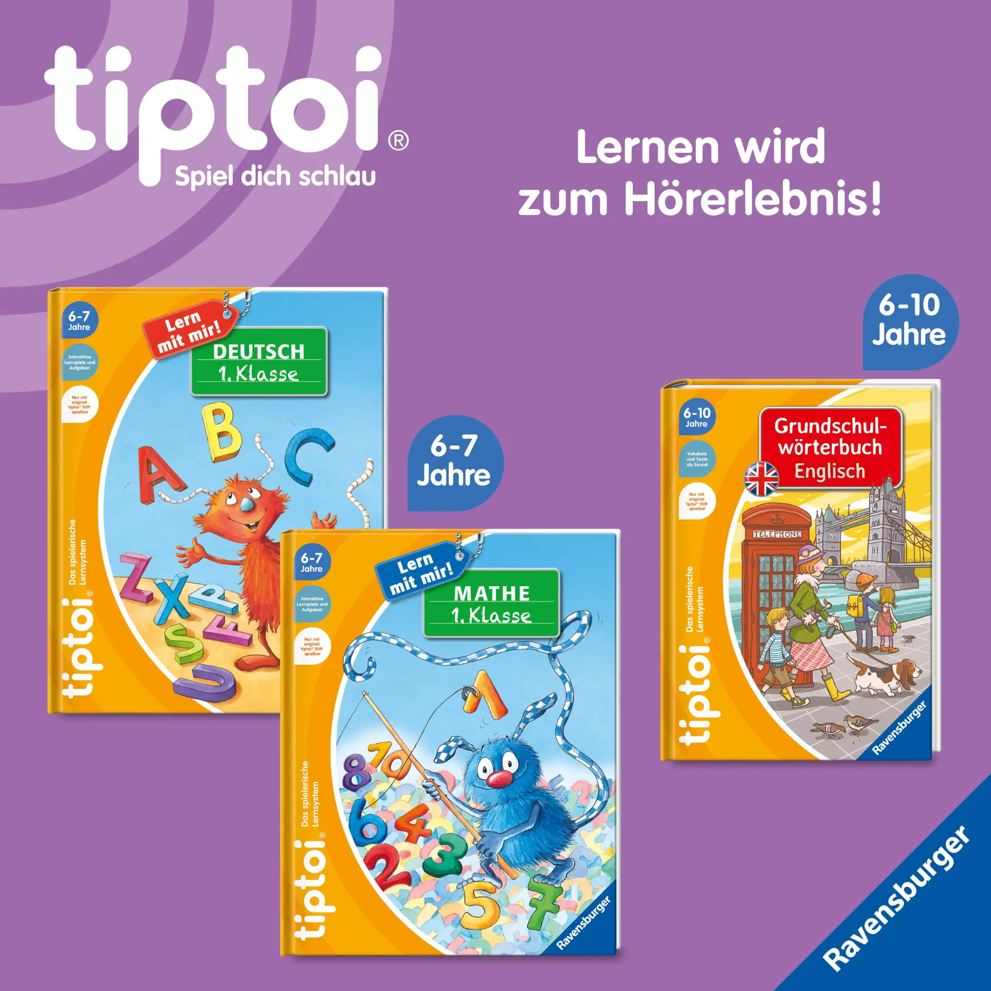 Bild: 9783473492855 | tiptoi® - Grundschulwörterbuch Englisch | Kirstin Jebautzke | Buch