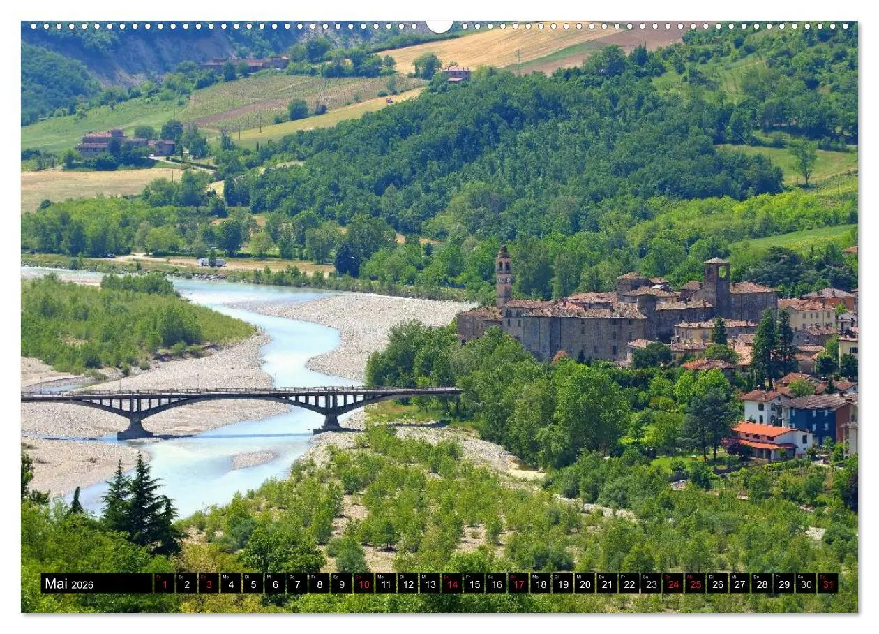 Bild: 9783516122855 | Emilia-Romagna (Wandkalender 2026 DIN A2 quer), CALVENDO...