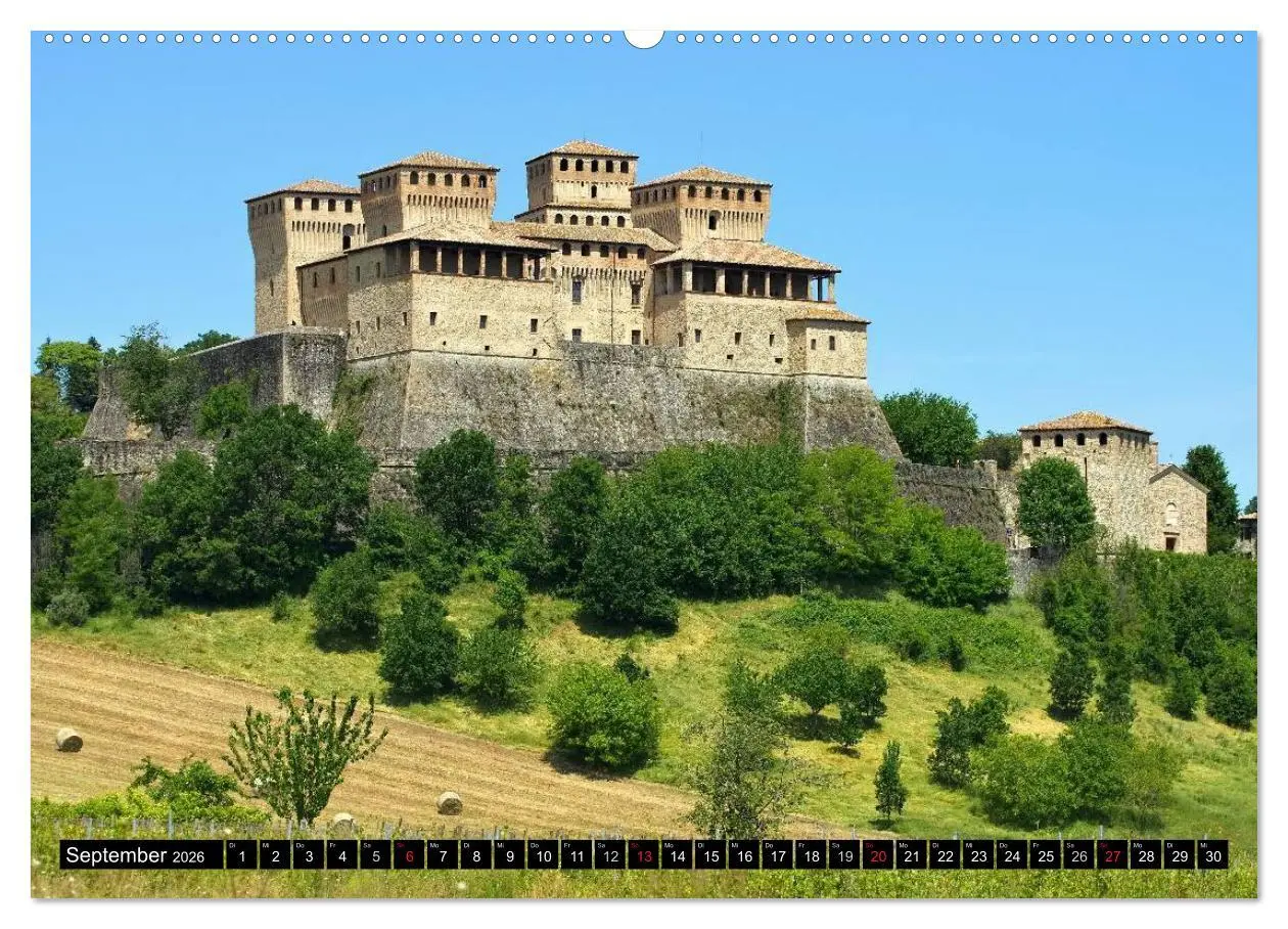 Bild: 9783516122855 | Emilia-Romagna (Wandkalender 2026 DIN A2 quer), CALVENDO...