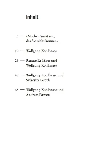 Bild: 9783814802855 | Gespräche mit Wolfgang Kohlhaase | Knut Elstermann | Buch | 80 S.