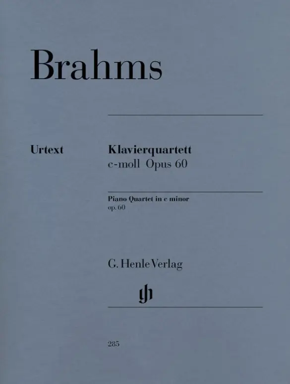 Cover: 9790201802855 | Johannes Brahms - Klavierquartett c-moll op. 60 | Hanspeter Krellmann