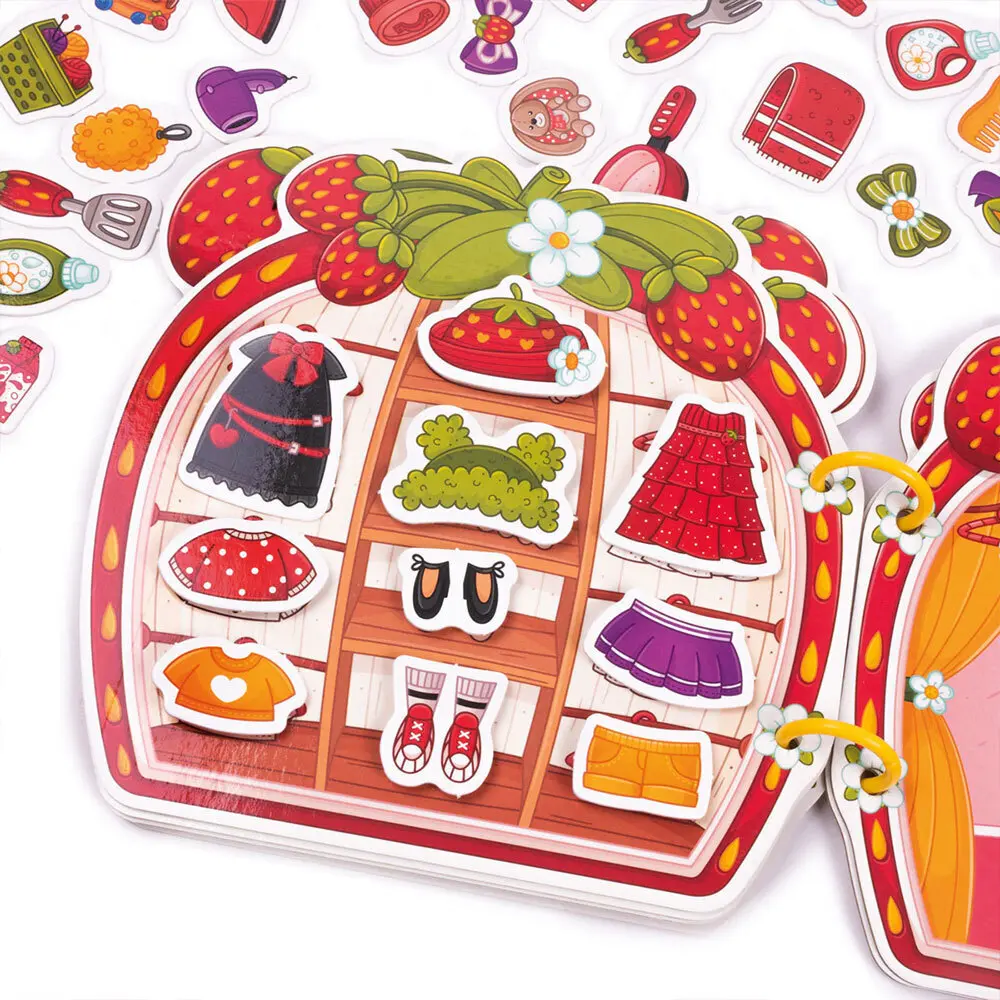 Bild: 5903858962955 | Lernspiel Roter Käfer Busy Book mit Klettverschluss Emilias...