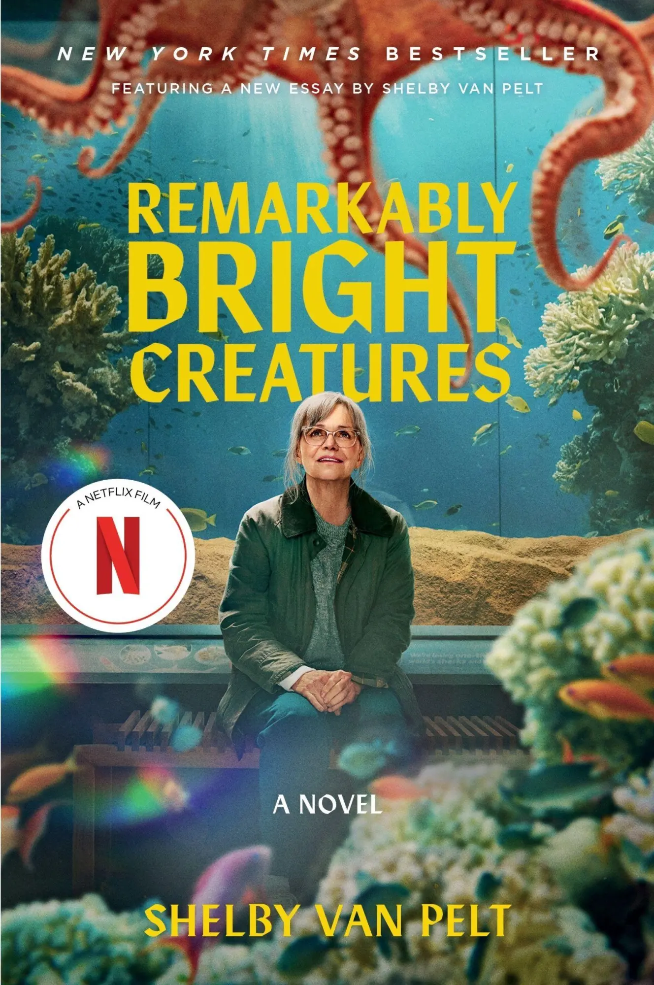 Cover: 9780063512955 | Remarkably Bright Creatures [Movie Tie-in] | A Novel | Shelby Van Pelt