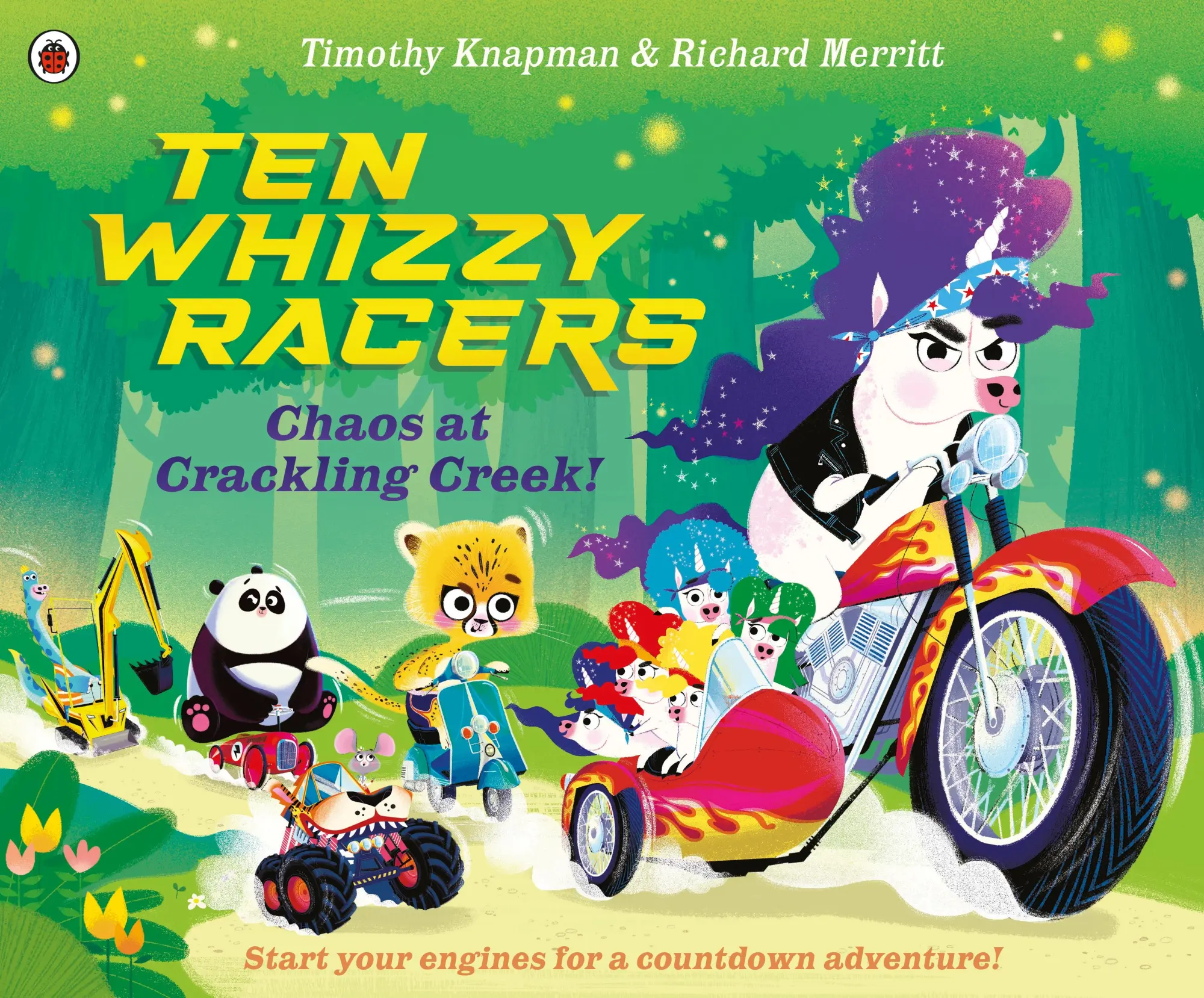 Cover: 9780241712955 | Ten Whizzy Racers: Chaos at Crackling Creek | Timothy Knapman | Buch