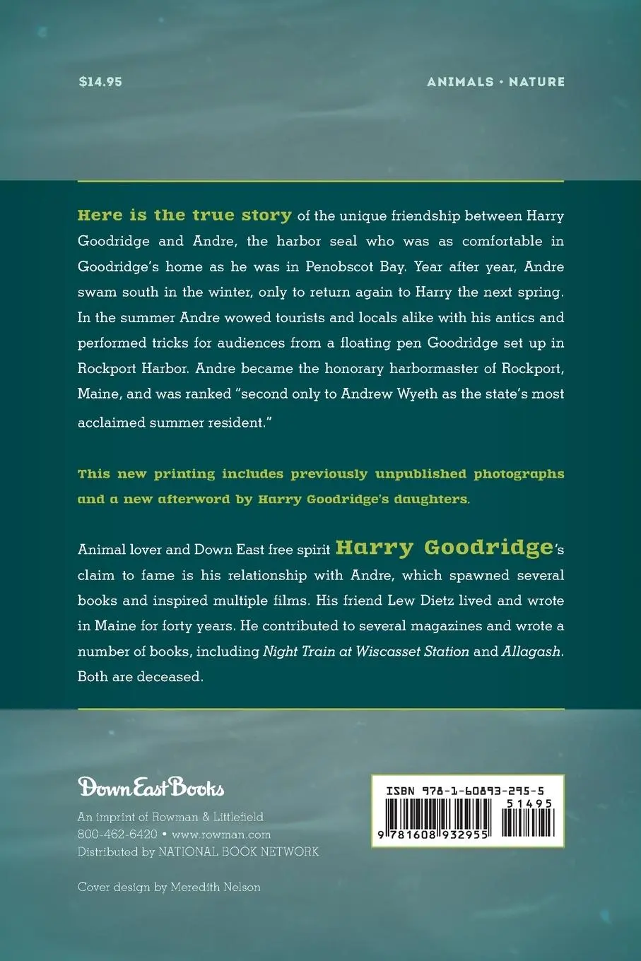 Rückseite: 9781608932955 | A Seal Called Andre | Harry Goodridge (u. a.) | Taschenbuch | Englisch