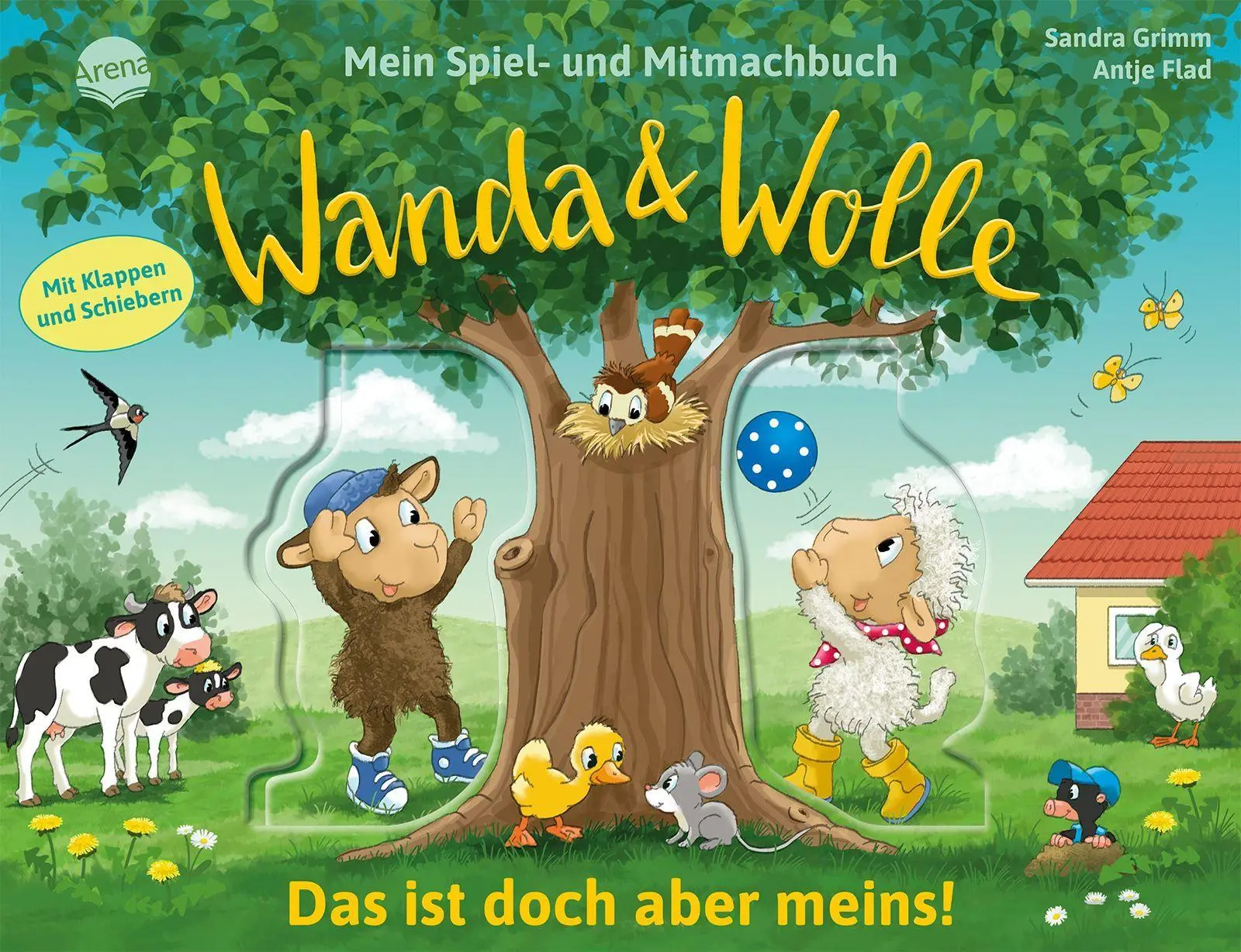Cover: 9783401722955 | Mein Spiel- und Mitmachbuch - Wanda und Wolle. Das ist doch aber...