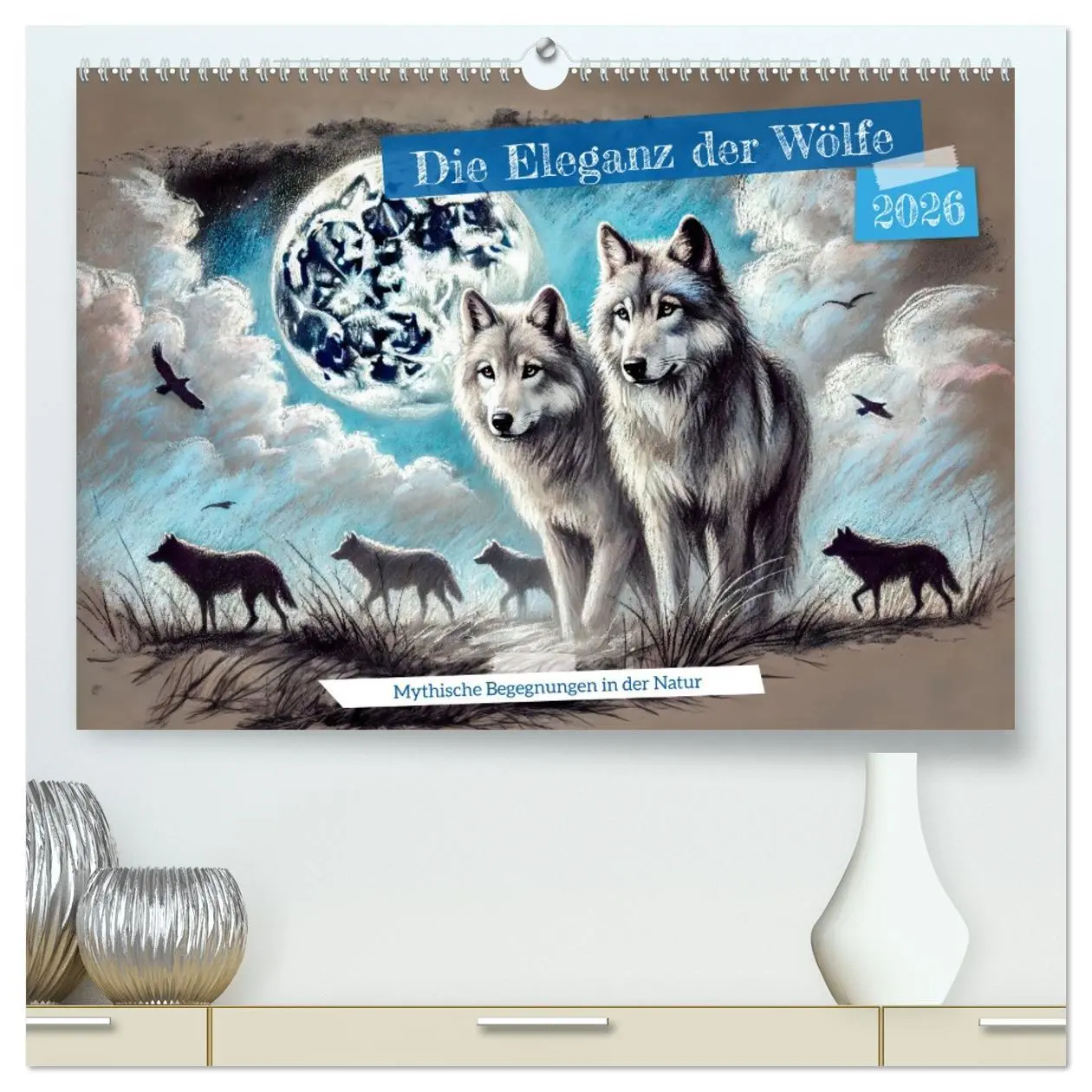 Cover: 9783457332955 | Die Eleganz der Wölfe - Mythische Begegnungen in der Natur...