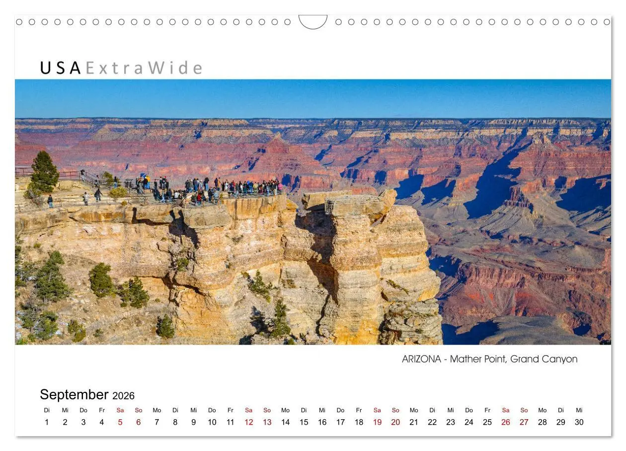 Bild: 9783457642955 | Impressionen aus ARIZONA - Panoramabilder (Wandkalender 2026 DIN A3...