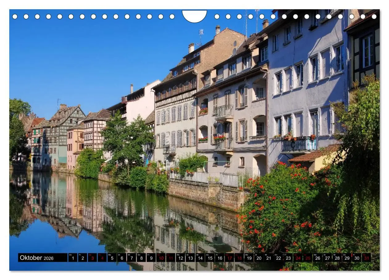 Bild: 9783457882955 | Straßburg - Im Herzen Europas (Wandkalender 2026 DIN A4 quer),...
