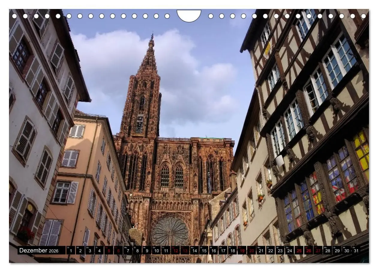 Bild: 9783457882955 | Straßburg - Im Herzen Europas (Wandkalender 2026 DIN A4 quer),...