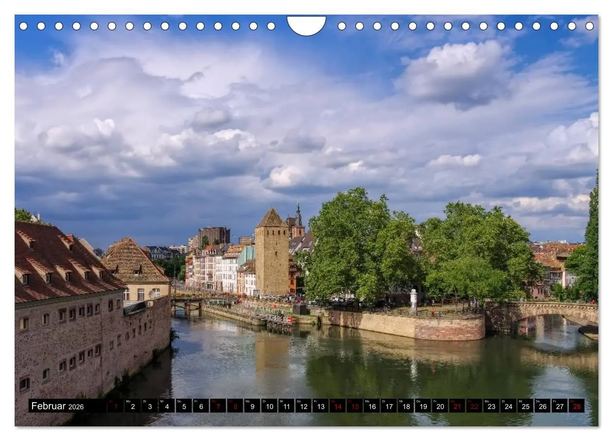 Bild: 9783457882955 | Straßburg - Im Herzen Europas (Wandkalender 2026 DIN A4 quer),...