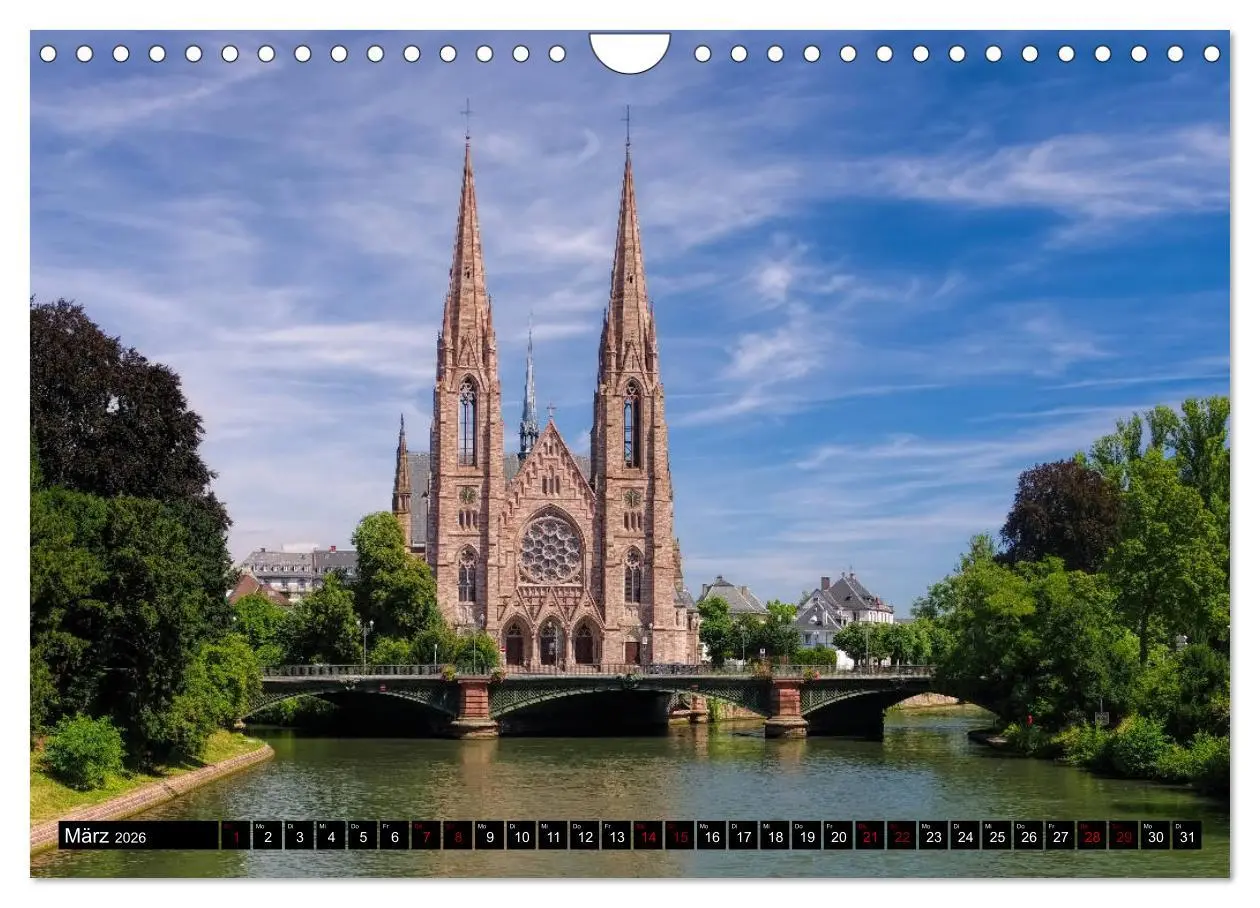 Bild: 9783457882955 | Straßburg - Im Herzen Europas (Wandkalender 2026 DIN A4 quer),...