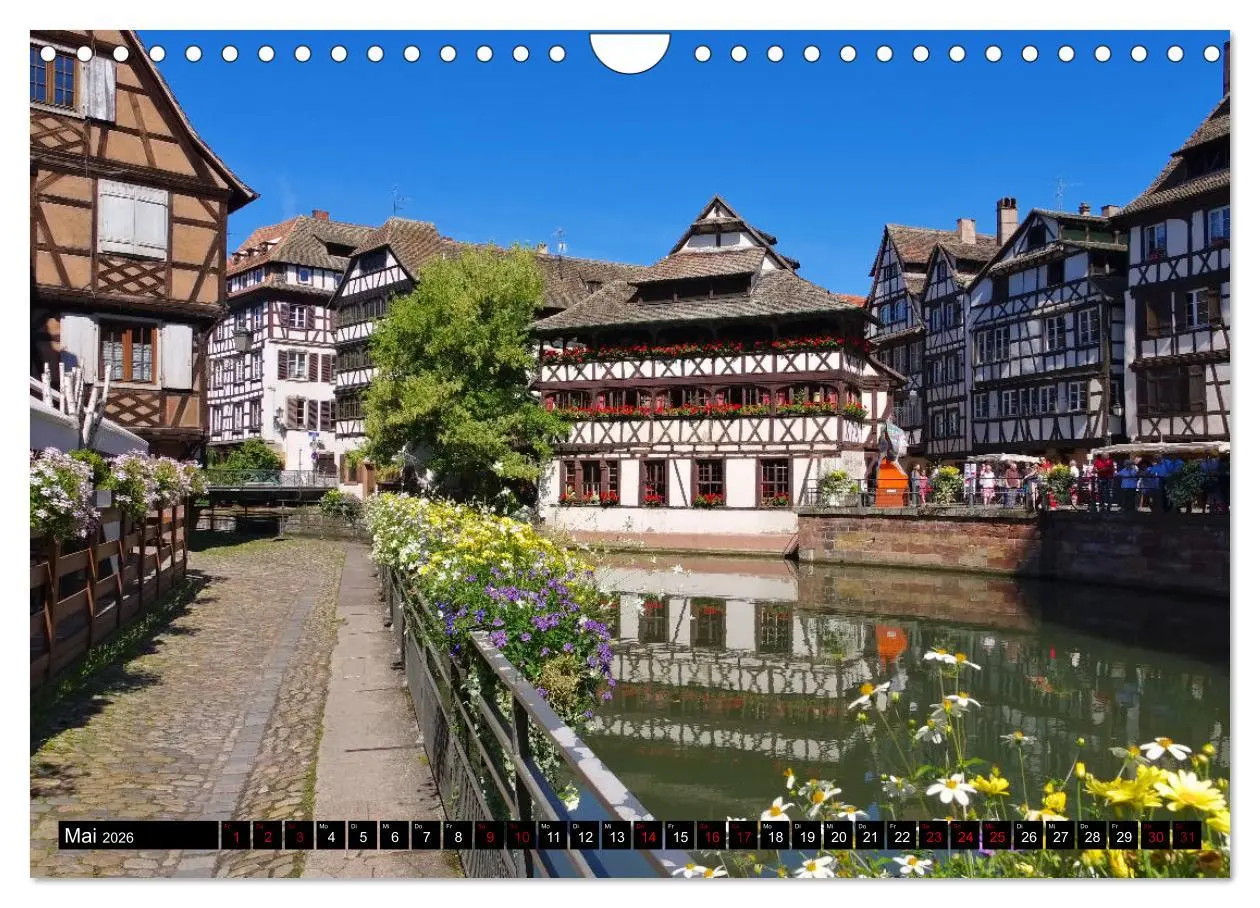 Bild: 9783457882955 | Straßburg - Im Herzen Europas (Wandkalender 2026 DIN A4 quer),...