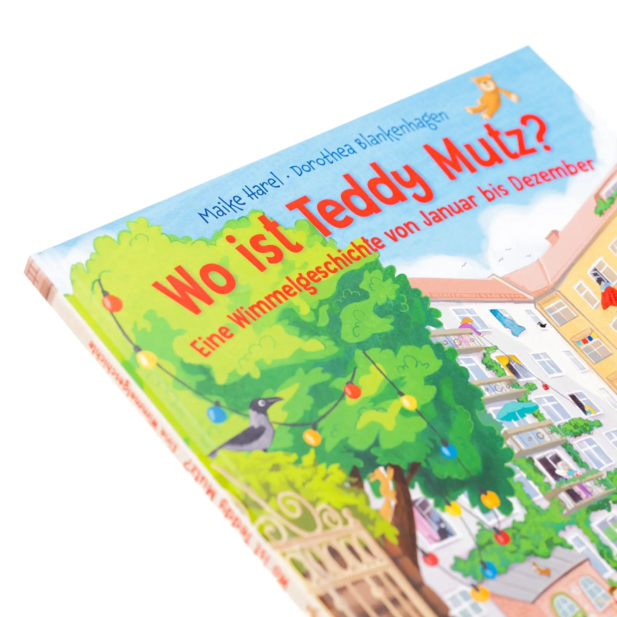 Bild: 9783505152955 | Wo ist Teddy Mutz? Eine Wimmelgeschichte von Januar bis Dezember