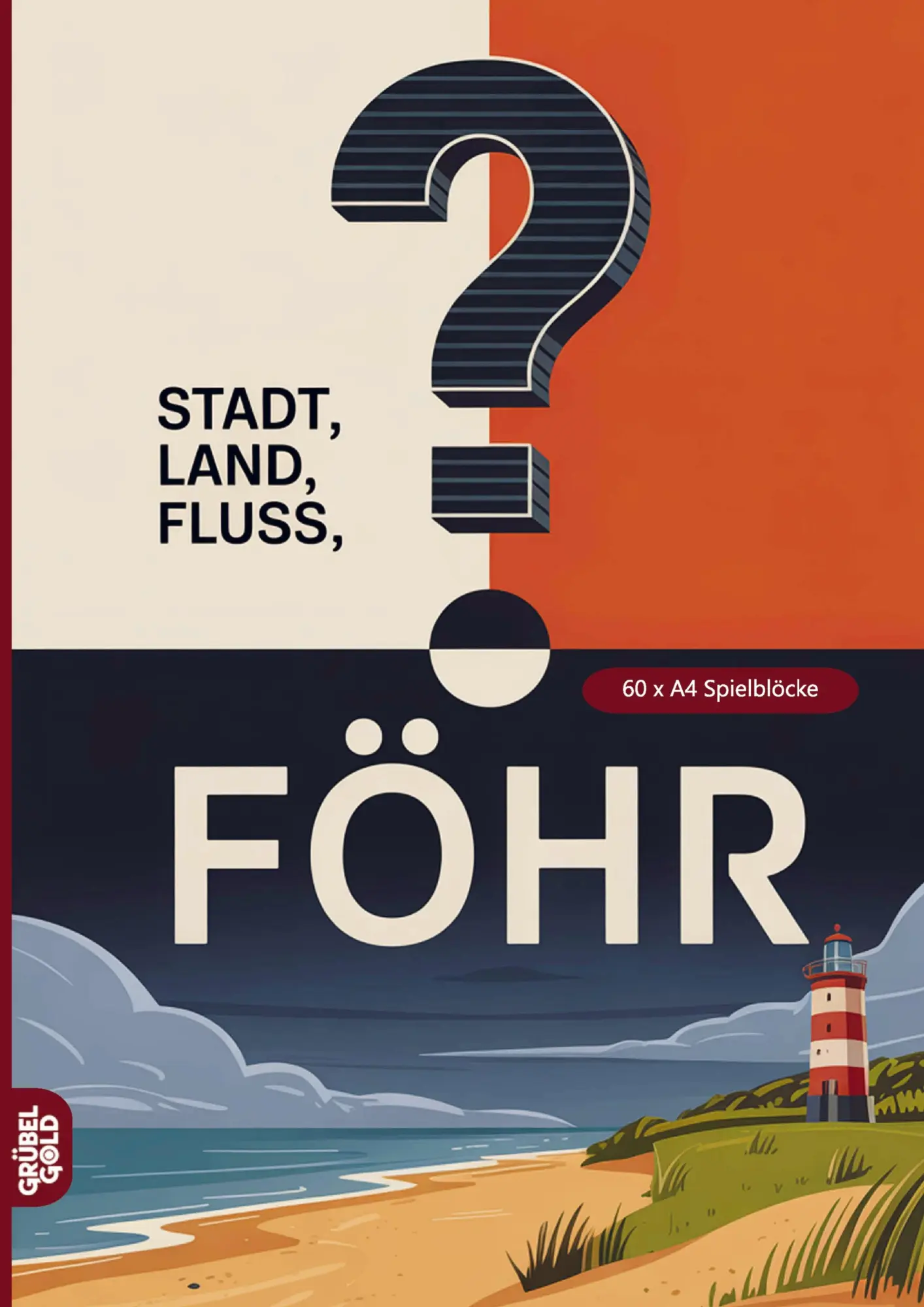 Cover: 9783693192955 | Stadt, Land, Fluss, Föhr | Grübelgold Rätselhefte | Taschenbuch | 2026