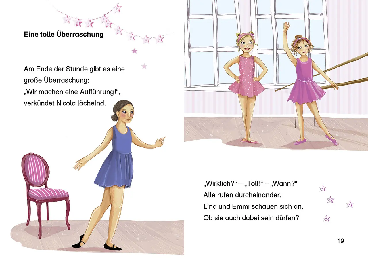 Rückseite: 9783743202955 | Leselöwen 1. Klasse - Die große Ballett-Aufführung | Katja Reider