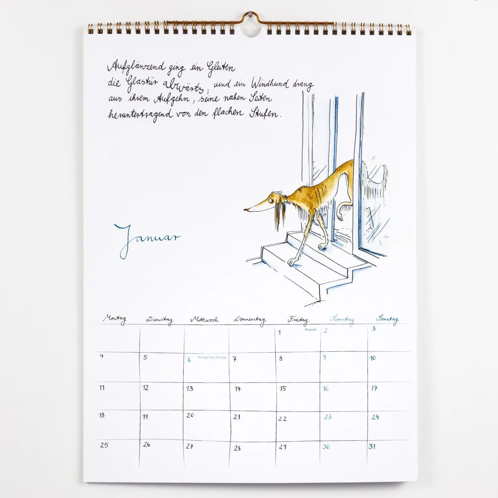 Bild: 9783830322955 | Rilke-Kalender 2027 - Wandkalender | Rainer Maria Rilke | Kalender