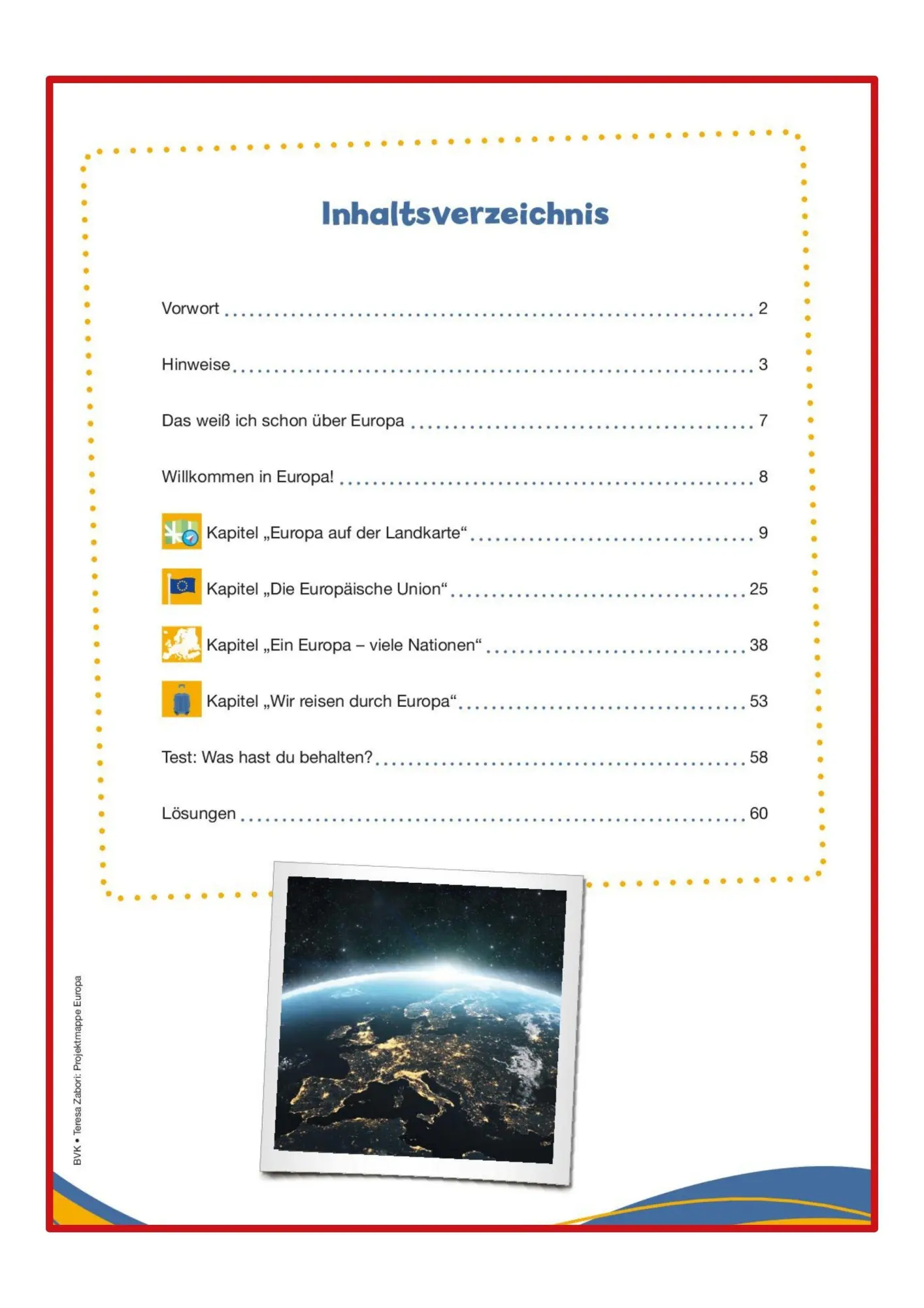Bild: 9783965202955 | Projektmappe Europa | Teresa Zabori | Broschüre | 60 S. | Deutsch