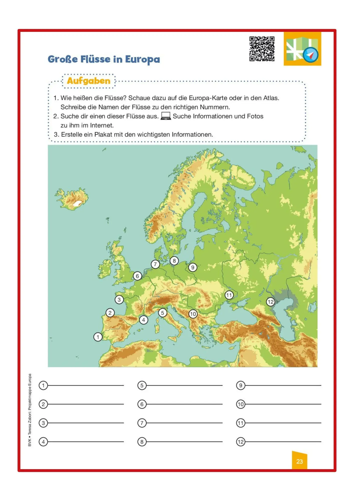 Bild: 9783965202955 | Projektmappe Europa | Teresa Zabori | Broschüre | 60 S. | Deutsch