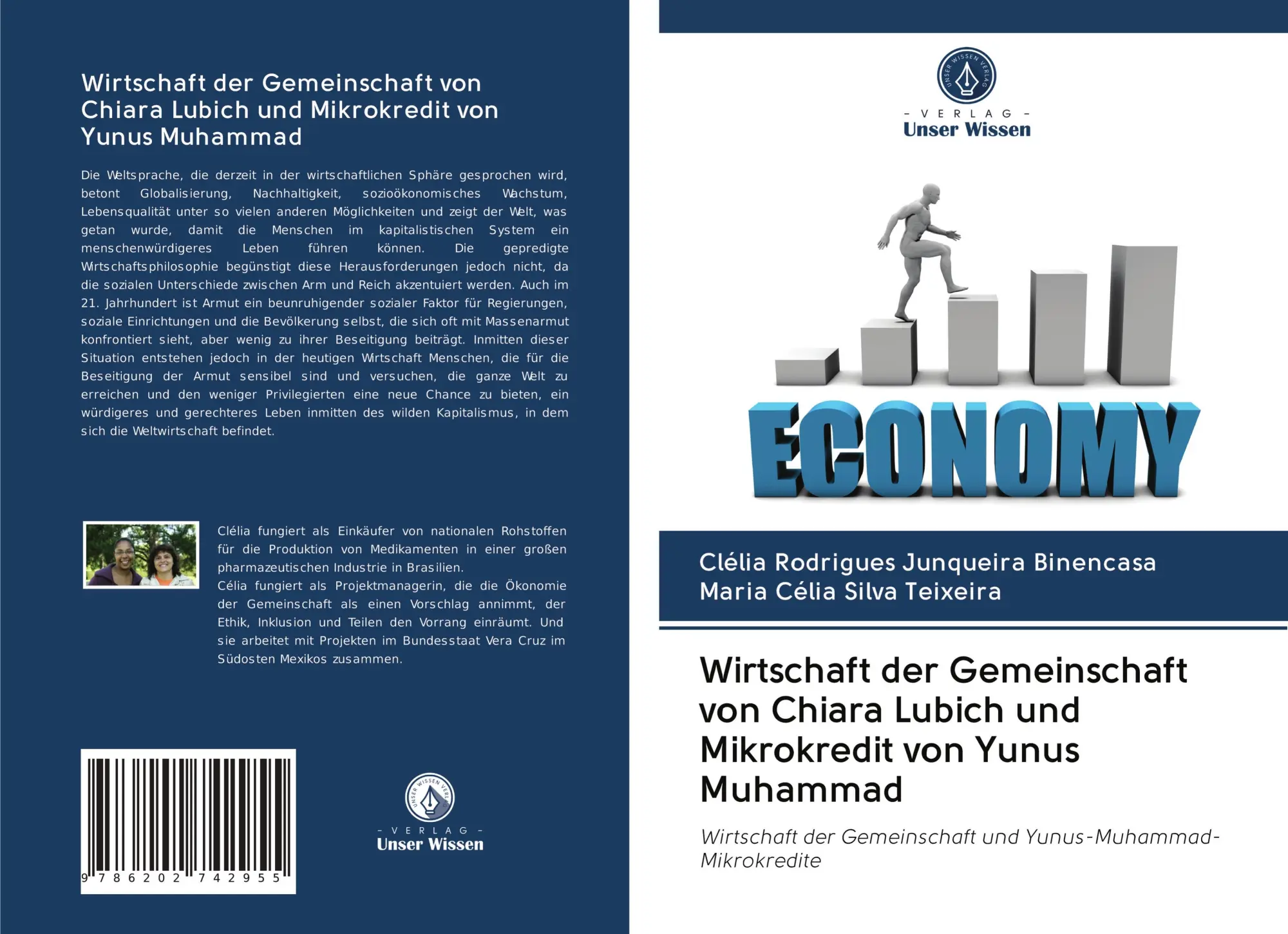 Cover: 9786202742955 | Wirtschaft der Gemeinschaft von Chiara Lubich und Mikrokredit von...