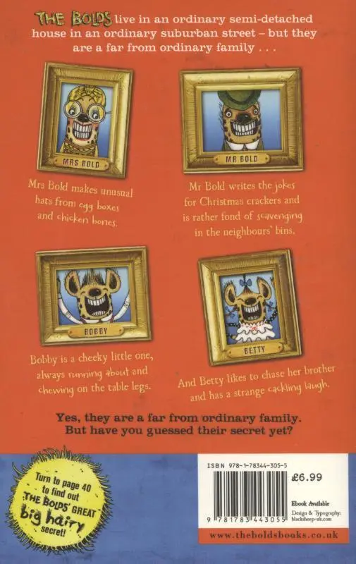 Rückseite: 9781783443055 | The Bolds | Julian Clary | Taschenbuch | 266 S. | Englisch | 2015