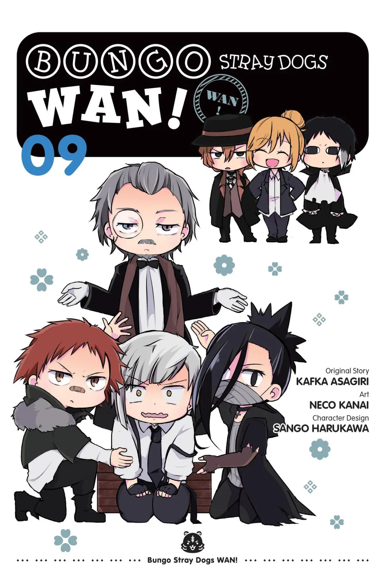 Cover: 9781975363055 | Bungo Stray Dogs: Wan!, Vol. 9 | Kafka Asagiri (u. a.) | Taschenbuch