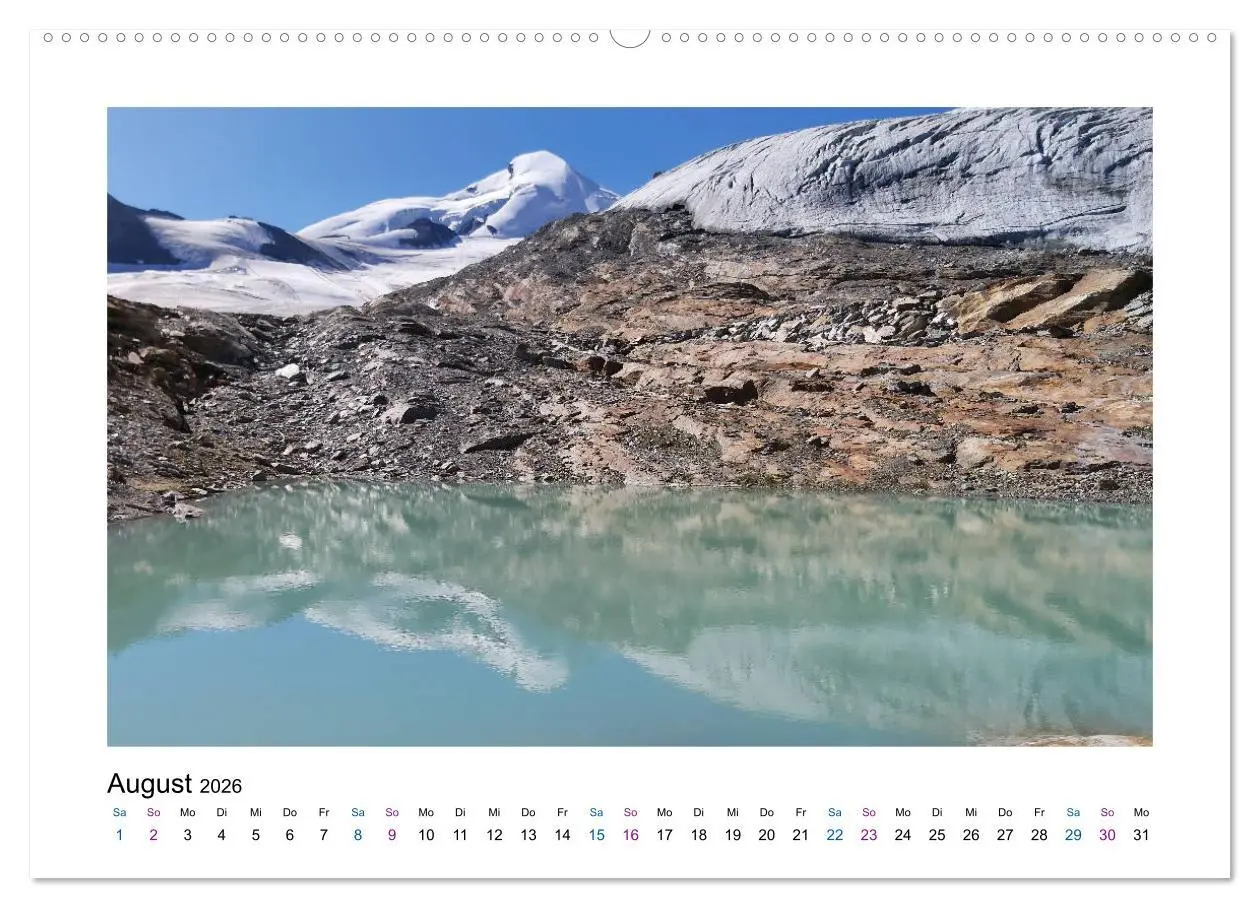 Bild: 9783457773055 | Perlen im Saastal Wallis Schweiz (Wandkalender 2026 DIN A2 quer),...