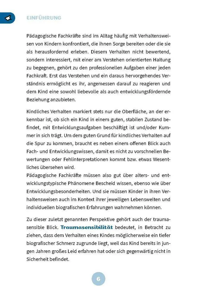 Bild: 9783834653055 | Traumasensibilität in der Kita | Corinna Scherwath | Taschenbuch