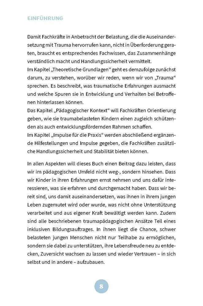 Bild: 9783834653055 | Traumasensibilität in der Kita | Corinna Scherwath | Taschenbuch