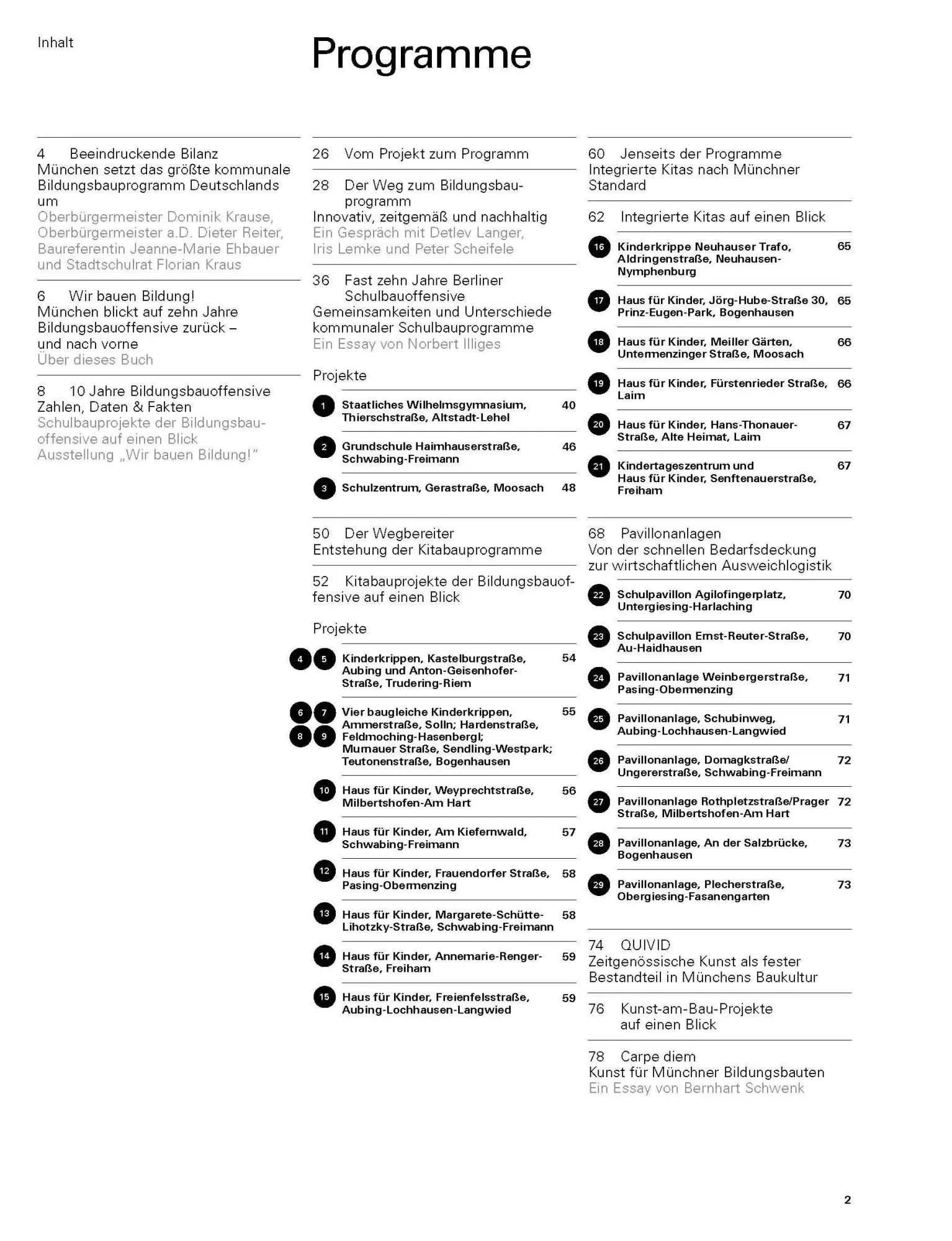 Bild: 9783986123055 | Wir bauen Bildung! | 10 Jahre Bildungsbauoffensive München | Buch