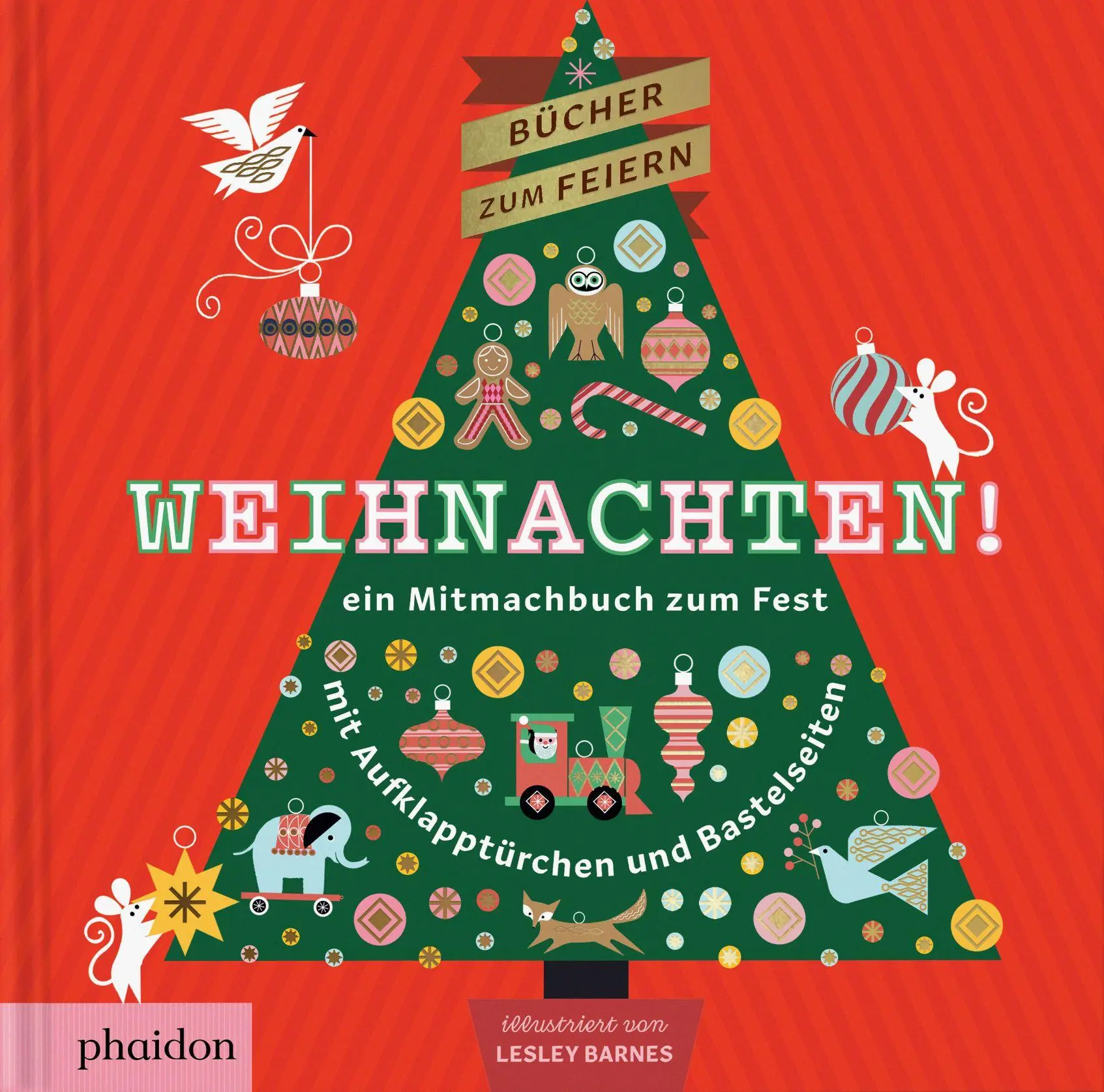 Cover: 9781837293155 | Weihnachten! | Ein Mitmachbuch zum Fest | Lesley Barnes | Buch | 12 S.