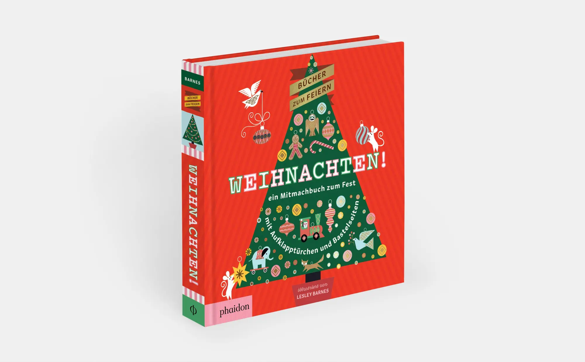 Bild: 9781837293155 | Weihnachten! | Ein Mitmachbuch zum Fest | Lesley Barnes | Buch | 12 S.