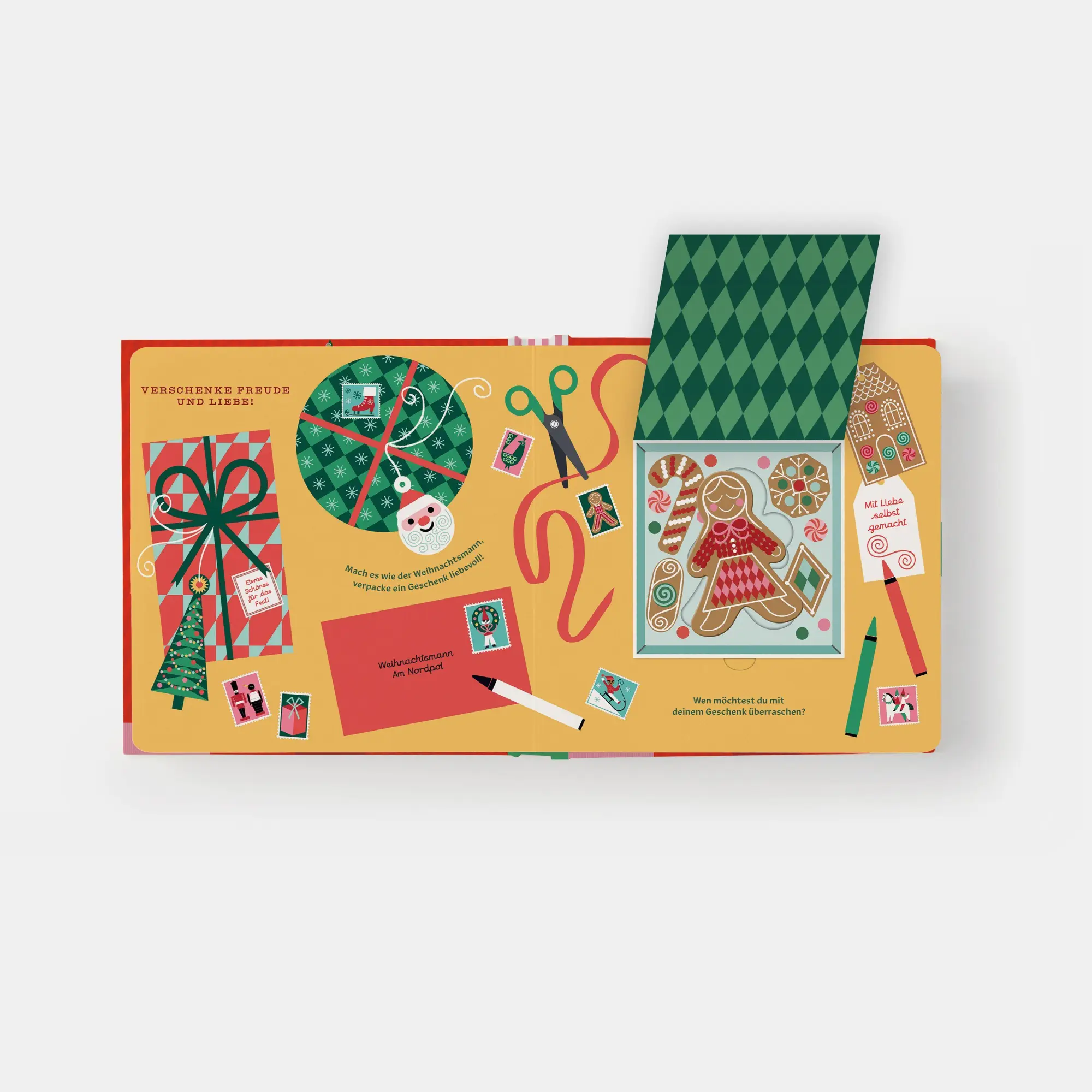 Bild: 9781837293155 | Weihnachten! | Ein Mitmachbuch zum Fest | Lesley Barnes | Buch | 12 S.
