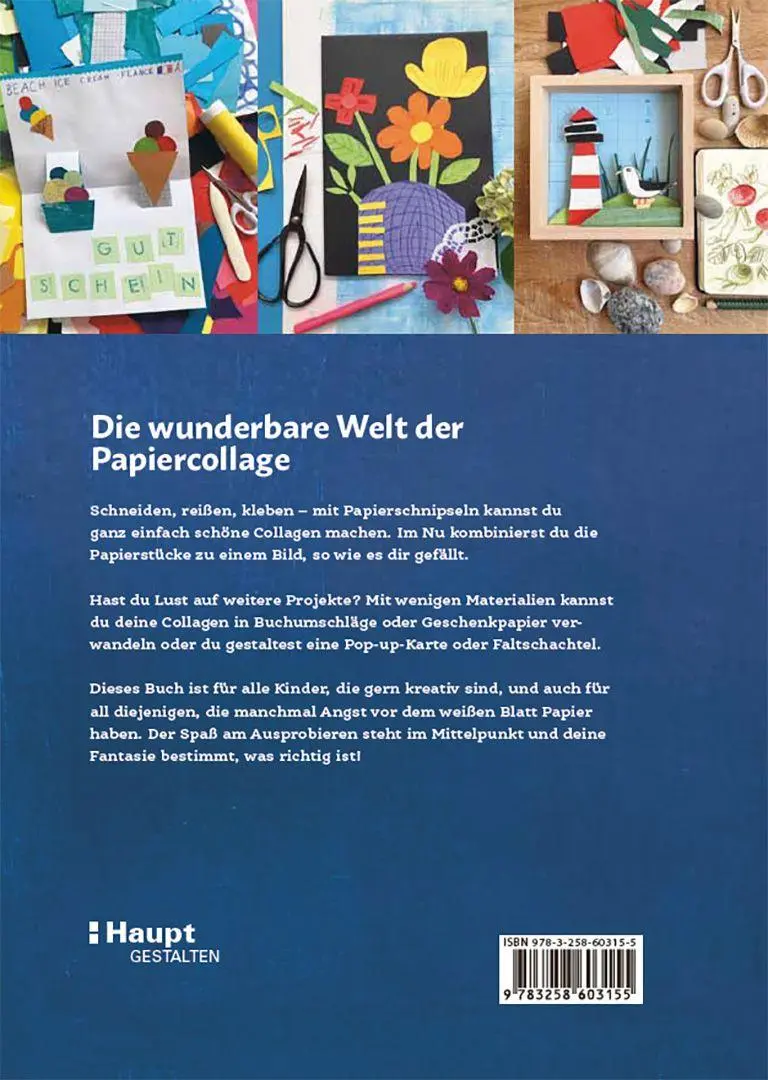 Bild: 9783258603155 | Malen mit Schere und Papier | 20 Collage-Projekte für Kinder | Buch