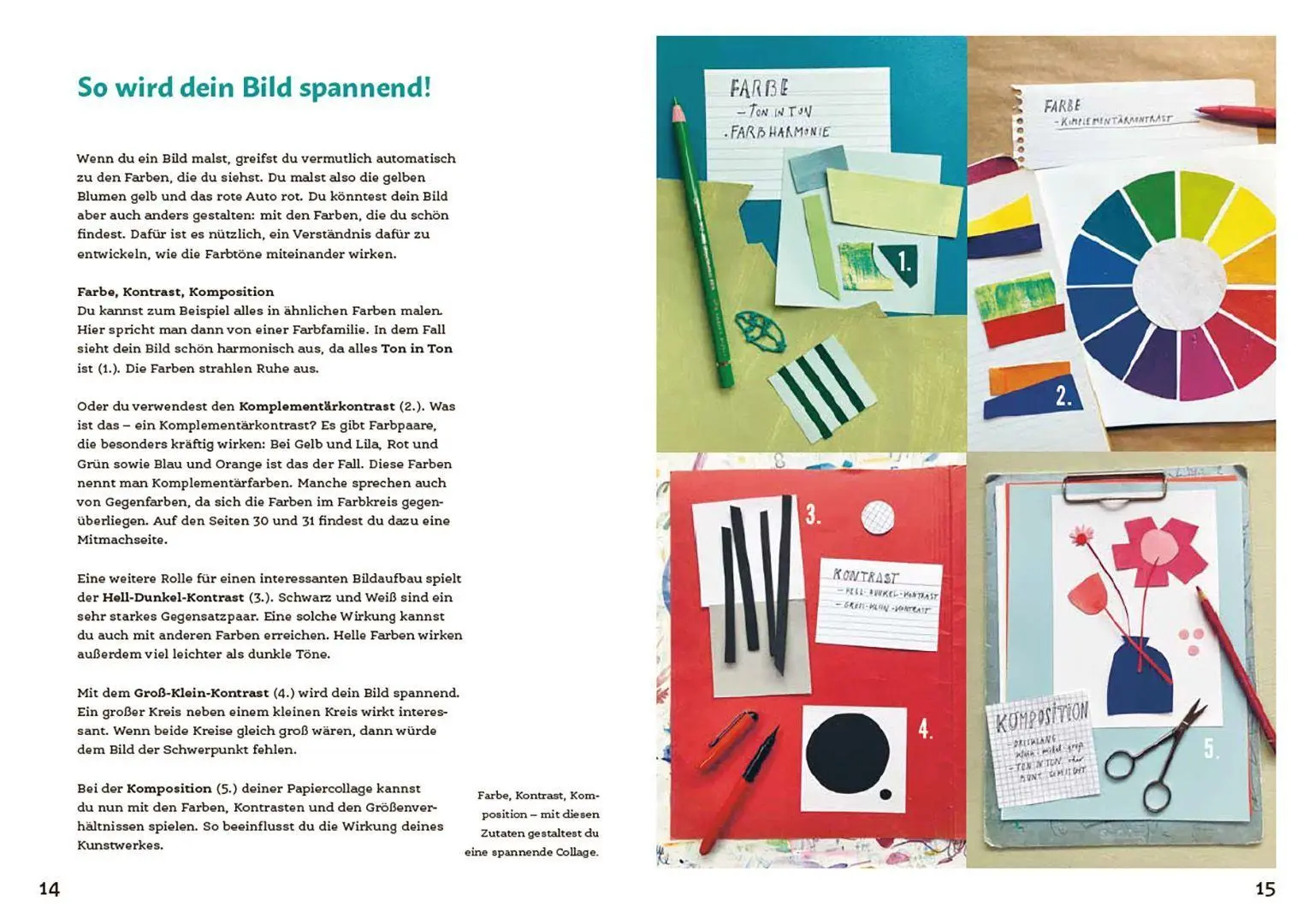 Bild: 9783258603155 | Malen mit Schere und Papier | 20 Collage-Projekte für Kinder | Buch