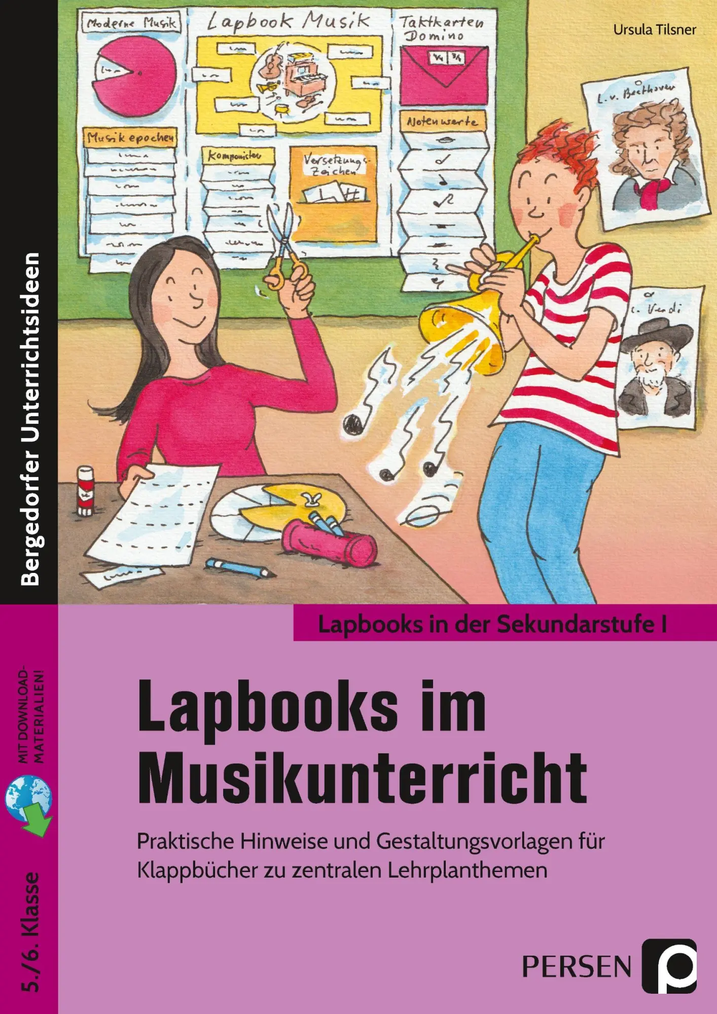 Cover: 9783403203155 | Lapbooks im Musikunterricht - 5./6. Klasse | Ursula Tilsner | Bundle