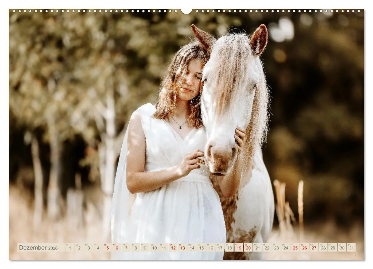 Bild: 9783457763155 | Seelenglück Kalender - Pferde - Charakter, Stärke, Weisheit...