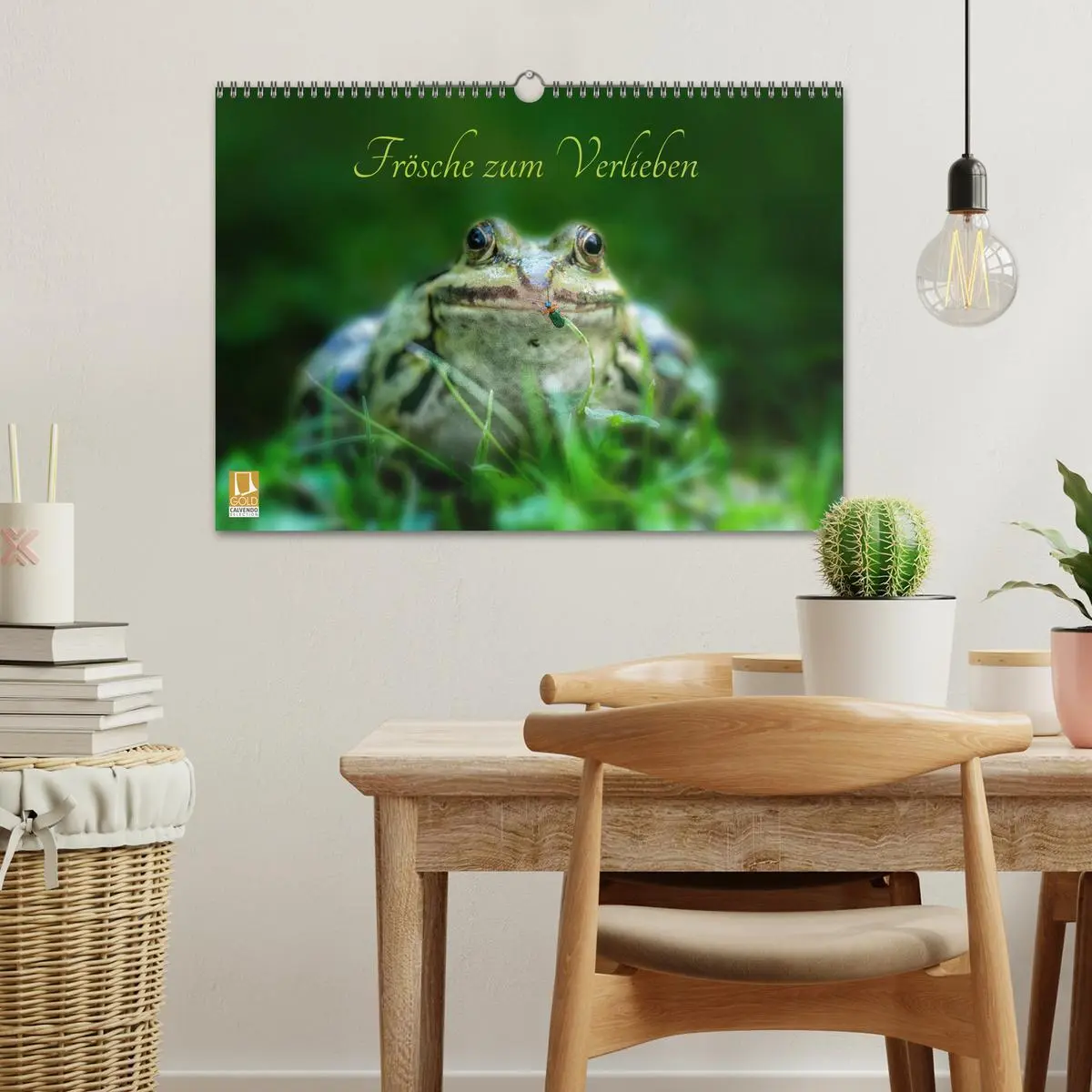 Bild: 9783457903155 | Frösche zum Verlieben (Wandkalender 2026 DIN A3 quer), CALVENDO...