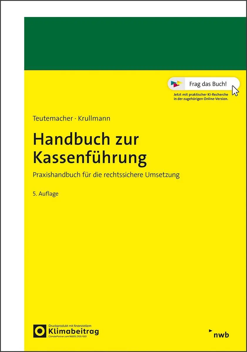Cover: 9783482653155 | Handbuch zur Kassenführung | Tobias Teutemacher (u. a.) | Bundle