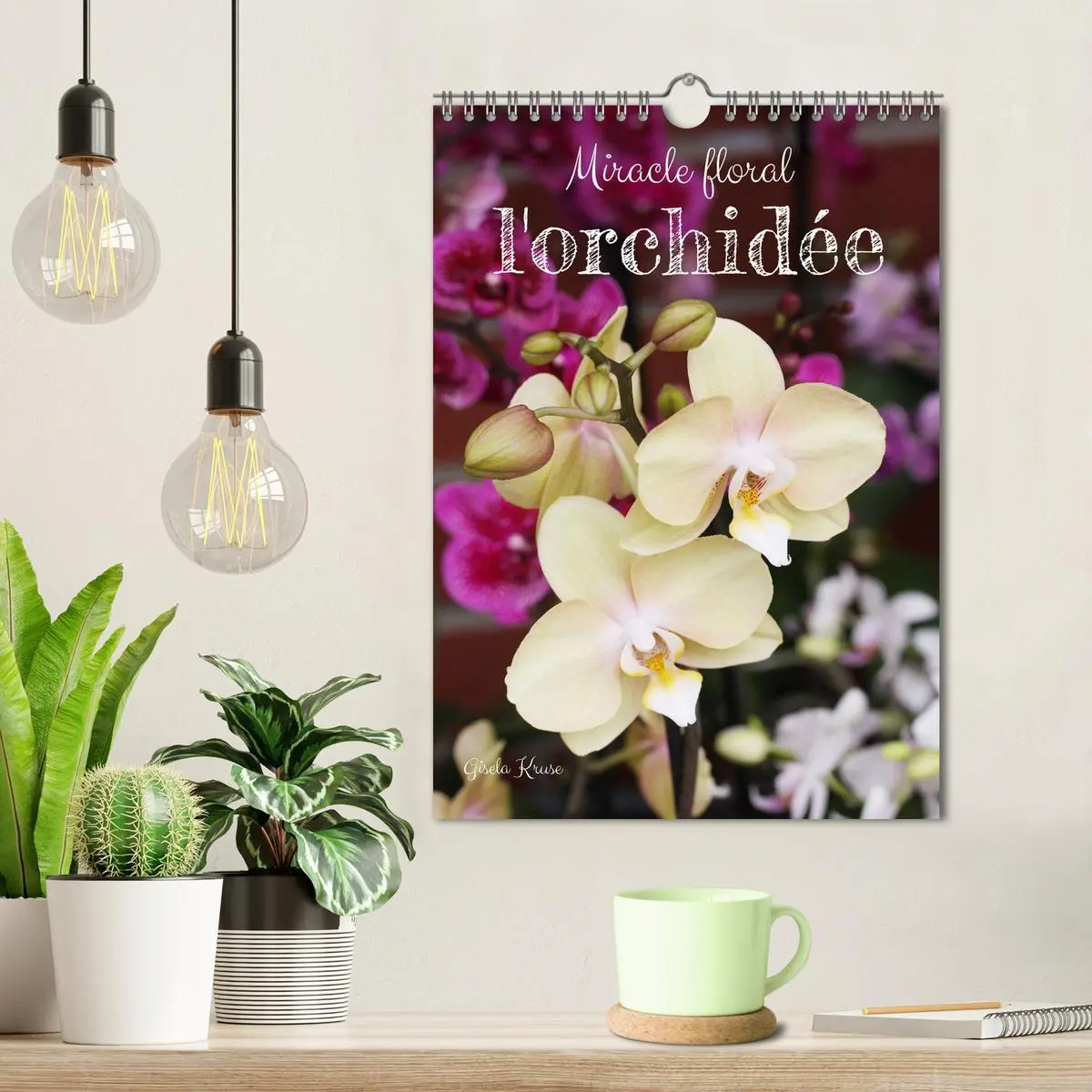 Bild: 9783516543155 | Miracle floral l'orchidée (Calendrier mural 2026 DIN A4...