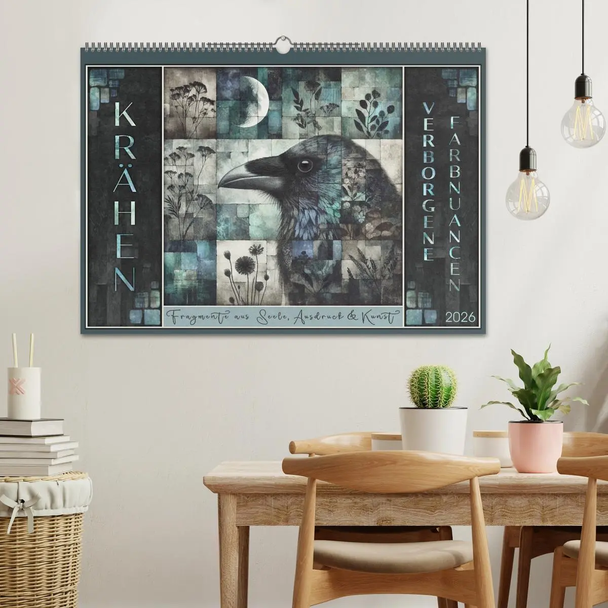Bild: 9783516613155 | Krähen. Verborgene Farbnuancen. Kunst. (Wandkalender 2026 DIN A2...