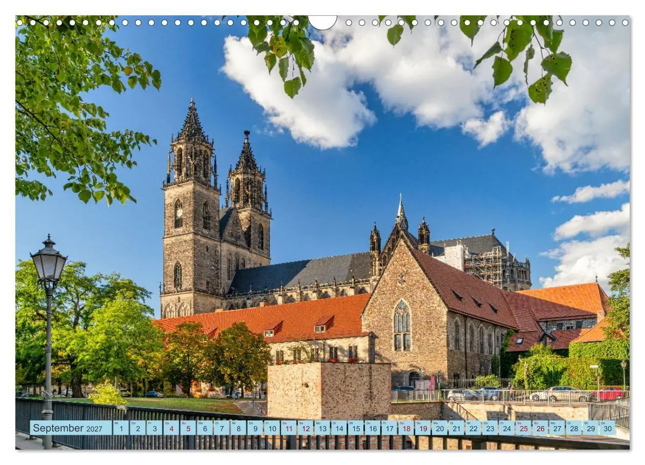 Bild: 9783516783155 | Magdeburger Dom 2027 (Wandkalender 2027 DIN A3 quer), CALVENDO...