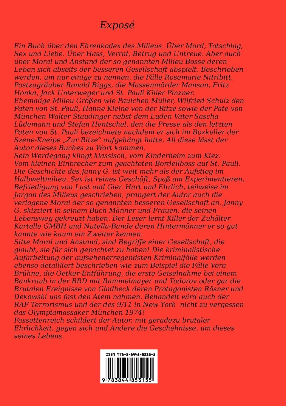 Rückseite: 9783844853155 | Leben und sonst Nichts. Mitten im Milieu, auf der anderen Seite der...