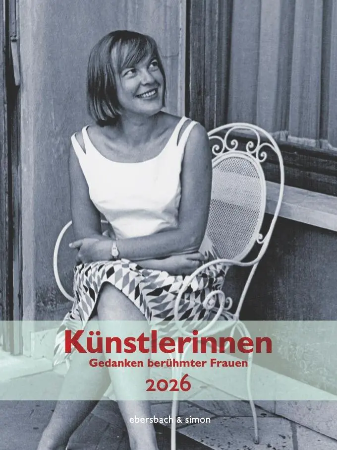 Cover: 9783869153155 | Künstlerinnen Kalender 2026. Gedanken berühmter Frauen | Nadolny