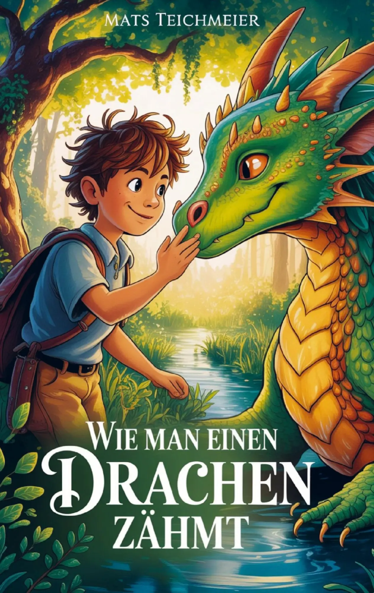 Cover: 9789403843155 | Wie man einen Drachen zähmt | Mats Teichmeier | Taschenbuch | 92 S.