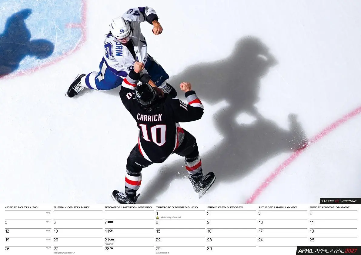 Bild: 9798893613155 | Hockey Stars: NHL Eishockey Kalender 2027 | Connor McDavid (u. a.)