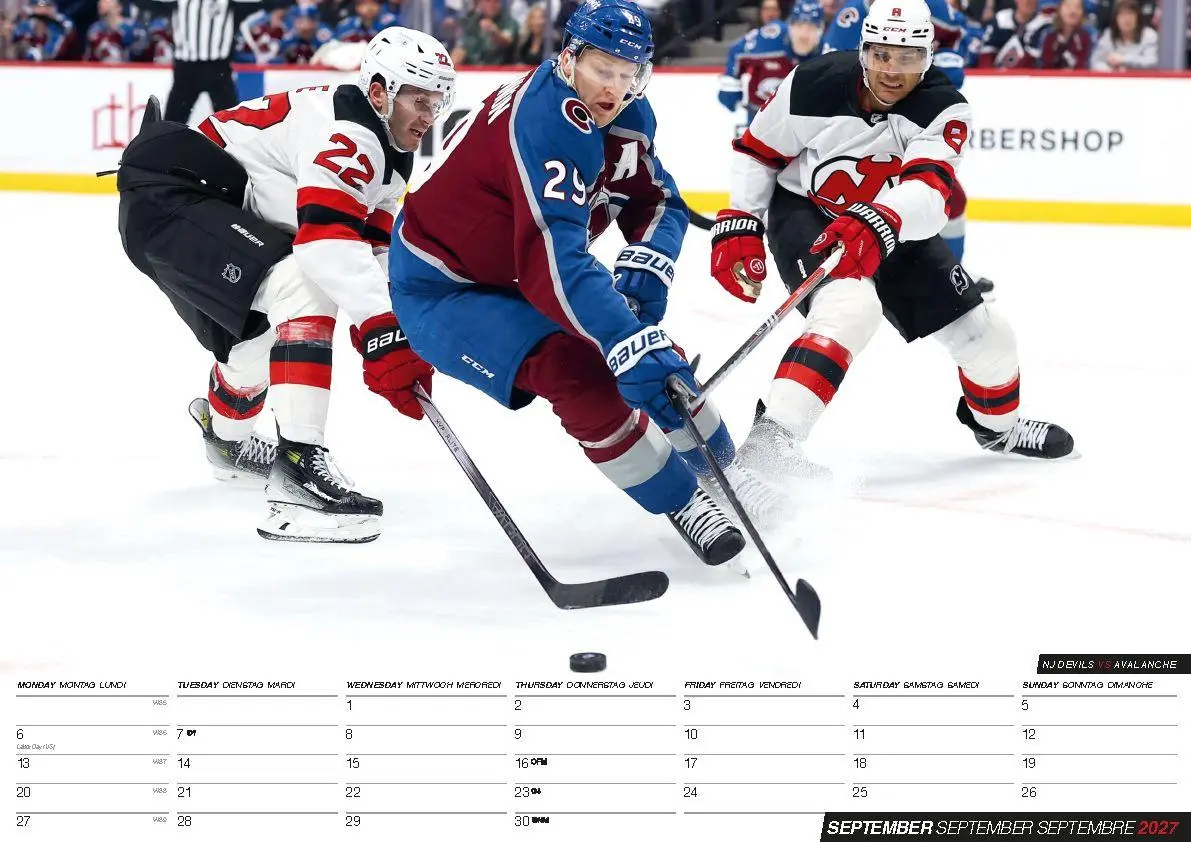 Bild: 9798893613155 | Hockey Stars: NHL Eishockey Kalender 2027 | Connor McDavid (u. a.)